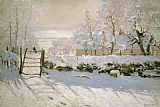 The Magpie by Claude Monet