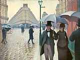 Gustave Caillebotte Paris Street Rainy Day