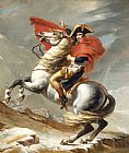 Jacques Louis David Bonaparte Crossing The Grand Saint-bernard Pass