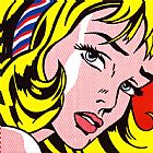 Roy Lichtenstein Girl with Hair Ribbon c.1965