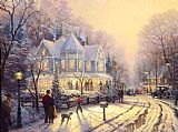 Thomas Kinkade A Holiday Gathering