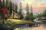Thomas Kinkade A Peaceful Retreat