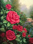 Thomas Kinkade A Perfect Red Rose