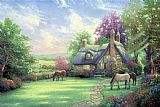 Thomas Kinkade A Perfect Summer Day