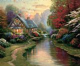 Thomas Kinkade A Quiet Evening