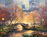 Thomas Kinkade Central Park in The Fall