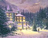 Thomas Kinkade Christmas at The Ahwahnee