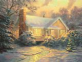 Thomas Kinkade Christmas Cottage