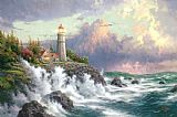 Thomas Kinkade Conquering The Storms