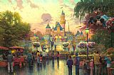 Thomas Kinkade Disneyland 50th Anniversary
