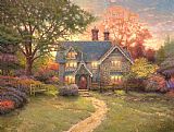 Thomas Kinkade Gingerbread Cottage