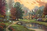 Thomas Kinkade Lakeside Manor
