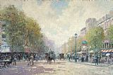 Thomas Kinkade Morning on The Boulevard