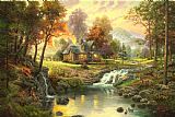 Thomas Kinkade Mountain Retreat