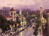 Thomas Kinkade Plaza Lights, Kansas City