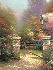 Thomas Kinkade Rose Gate