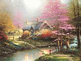 Thomas Kinkade Stepping Stone Cottage