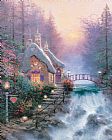 Thomas Kinkade Sweetheart Cottage Ii