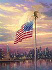 Thomas Kinkade The Light of Freedom