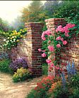 Thomas Kinkade The Rose Garden