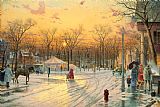 Thomas Kinkade Town Square