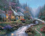 Thomas Kinkade Twilight Cottage