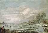 Aert van der Neer Winter Landscape