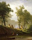 Albert Bierstadt The Wolf River - Kansas