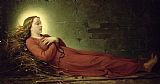 Alexandre Grellet The Death of Germaine Cousin the Virgin of Pibrac