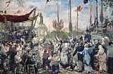 Alfred Roll Study for Le 14 Juillet 1880