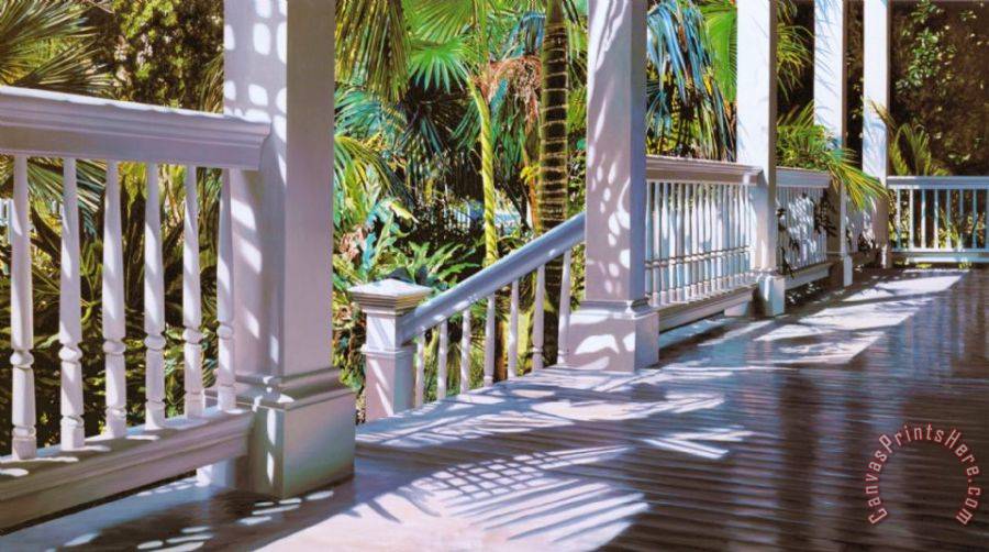 Alice Dalton Brown Patrick's Porch Art Print for sale