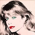 Andy Warhol Portrait of Farrah Fawcett