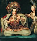 Anonymous French Artist Enjoying Coffee