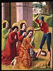 Anonymous French Artist Martyrdom of Saints Cosmas And Damian with Their Three Brothers, Part of an Altarpiece