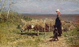 Anton Mauve Shepherdess
