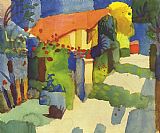 August Macke House In The Garden