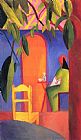 August Macke Turkish Cafe II