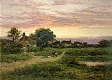 Benjamin William Leader Worcestershire Cottages