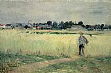 Berthe Morisot In the Wheatfield at Gennevilliers