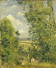Camille Pissarro A Rest in the Meadow
