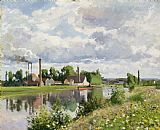 Camille Pissarro The River Oise near Pontoise