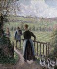 Camille Pissarro The Woman with the Geese