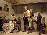 Carl Wilhelm Huebner A toast to the engaged couple