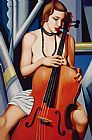 Catherine Abel Woman with Cello