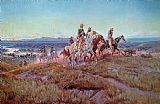 Charles Marion Russell Riders of the Open Range