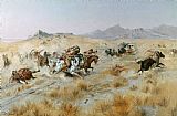 Charles Marion Russell The Attack