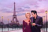 chris consani Paris Sunset