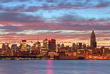 Clarence Holmes Manhattan Dawn Skyline I