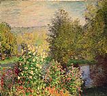 Claude Monet A Corner of the Garden at Montgeron