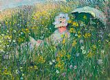 Claude Monet In the Meadow
